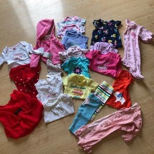 0-3 Month Girl Bundle
